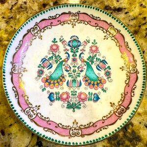 ARTA AUSTRIA ENAMEL PORCELAIN DISH 4 inches wide